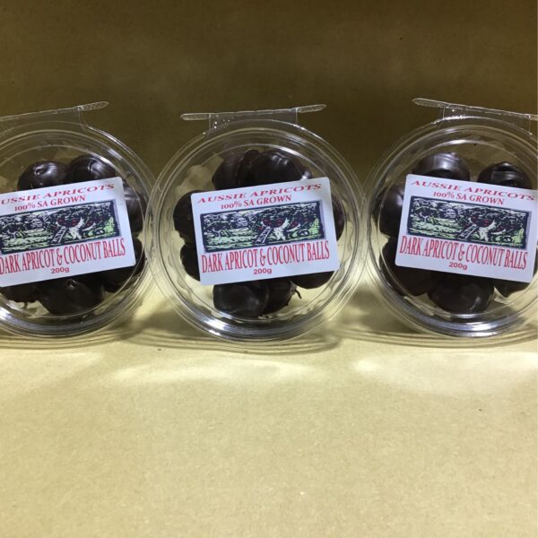 Aussie Apricots - Dark Apricot & Coconut Balls