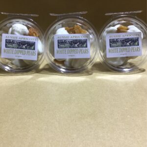 Aussie Apricots - White Dipped Pears